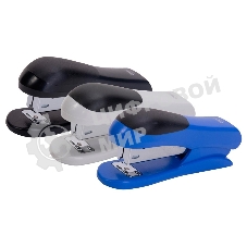 Степлер Deli E0305 Essential 24/6 26/6 (20 листов) ассорти 100скоб коробка