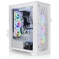 Компьютерный корпус Thermaltake CTE T500 TG ARGb белый без БП ATX 3x140мм 2xUSB 3.0 1xUSB3.1 audio bott PSU