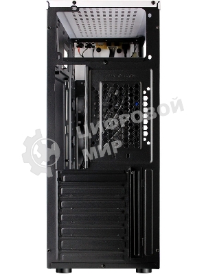 Компьютерный корпус Ginzzu A390 белый Window RGb подсветка 1хUSB 3.0, 2хUSB 2.0, AU