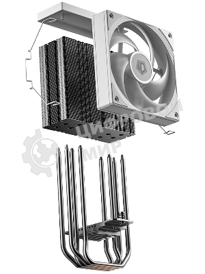 Кулер для процессора ID-Cooling FROZN A410 SE ARGb белый 180W/Intel 1700, 12*, 115*, AMD AM5, AM4/Screws