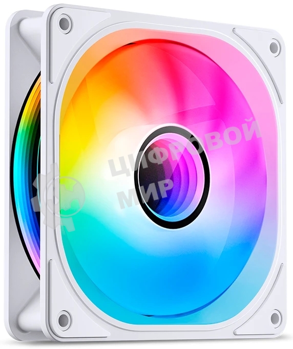 Вентилятор для корпуса JONSBO FR-606WR Reverse (120x120x25мм, 4-pin PWM, ARGb, 35.99CFM, 26.5dBA, 1500RPM, белый)