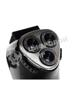 Электробритва Бердск 9 черный/стальной