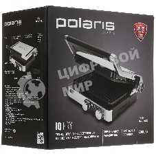Гриль электрический Polaris PGP 2302D 2000 Вт серебристый