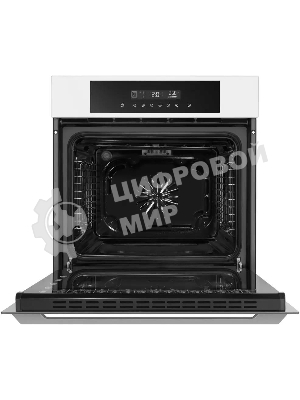 Шкаф духовой электрический Maunfeld AEOD60103W, 60л, дверца с 3 стеклами, белый