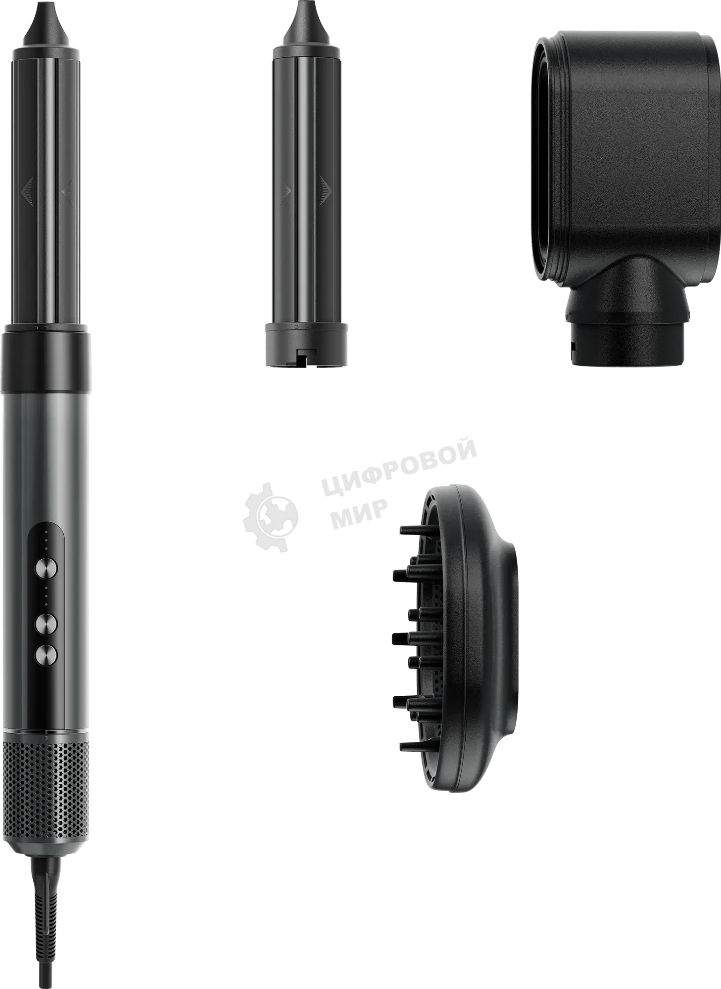 Стайлер для завивки Haier HHS-513 черный, 3 режима