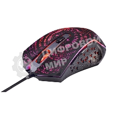 Мышь проводная Qumo Valhalla M35 черный, 3200 dpi, USB, кнопки - 6