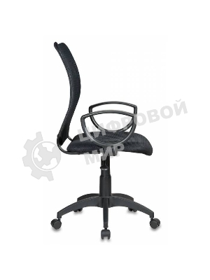 Кресло Бюрократ Ch-599AXSN черный, сетка, 120 кг, механизм качания