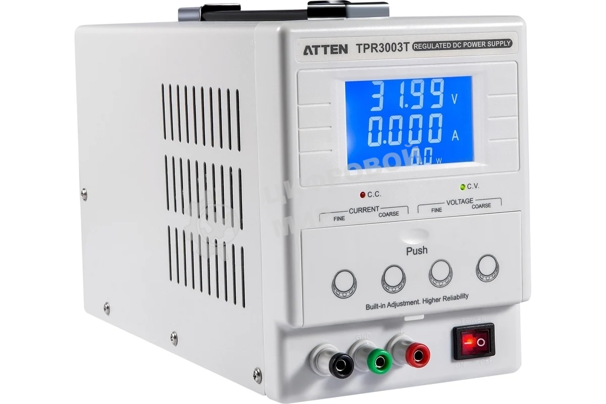 Лабораторный источник питания постоянного тока одноканальный Atten TPR3003T 3 А, 30 В, 90 Вт
