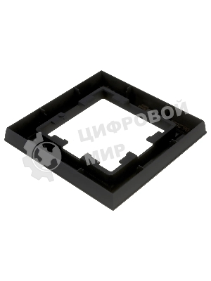 Рамка 1-местная IEK BRITE РУ-1-БрГ графит