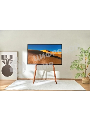 Подставка для телевизора Cactus CS-ST3644BKWN черный/орех, 43