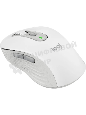 Мышь беспроводная Logitech M750 белый, 4000 dpi, радиоканал, Bluetooth, USB, кнопки - 5