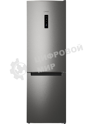Холодильник Indesit ITS 5180 NG, темно-серый, двухкамерный 220/78л морозилка снизу, No Frost