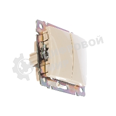 Выключатель Legrand 774305 Valena двухклавишный 10 AX(слоновая кость)