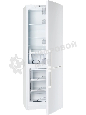 Холодильник Atlant 6224-101 белый двухкамерный 275/100л морозилка сбоку