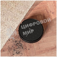 Робот-пылесос Libhof VCW-P9633 черный, 3200 мА*ч Li-Ion, уборка суxая/влажная, пылесборник контейнер 0.25 л
