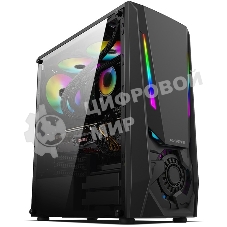 Компьютерный корпус ALSEYE Reactor-B Mini-ITX/Micro ATX/ATX, USB 2.0*2+HD Audio+USB 3.0*1 USB 2.0*2+HD Audio+USB 3.0*1