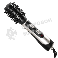 Фен-расческа Galaxy Line GL 4411 черный/серебристый, 1200 Вт
