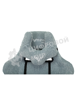 Кресло Бюрократ VIKING KNIGHT LT28 FABRIC серо-голубой, ткань, 120 кг, механизм качания