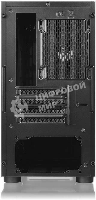 Компьютерный корпус Thermaltake Versa H17 черный без БП mATX 1xUSB 2.0 1xUSB 3.0 audio bott PSU