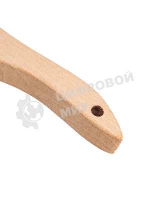 Щетка зачистная Denzel 4-х рядная, прямая проволока из нержавеющей стали с деревянной ручкой, EFP