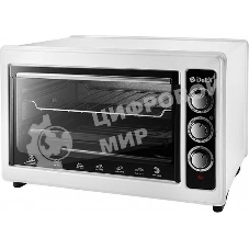 Мини-печь Delta D-0123 белая с тэном повыш мощности,1300 Вт, 37 л