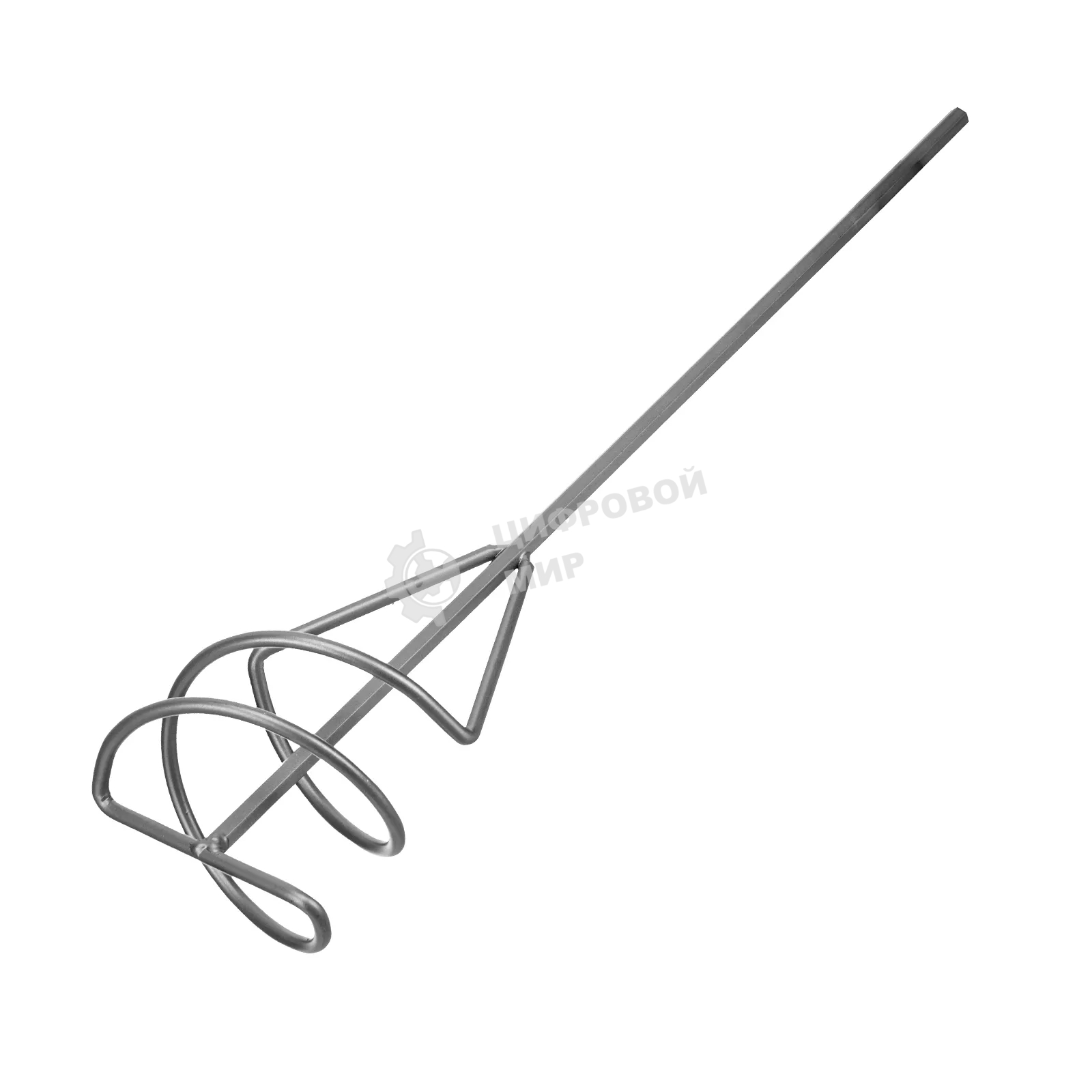 Миксер Сибртех для строительных смесей, 100х9х450 мм, шестигранный хвостовик