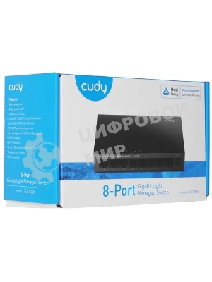 Коммутатор Cudy GS108E, 8×1 Гбит/с