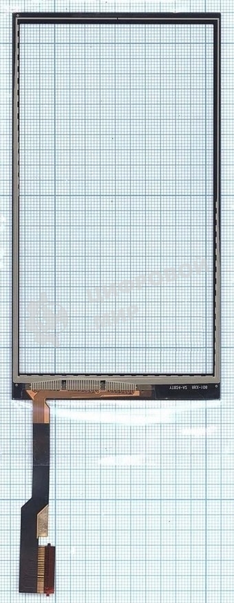 Сенсорное стекло (тачскрин) для HTC One M9+, черное