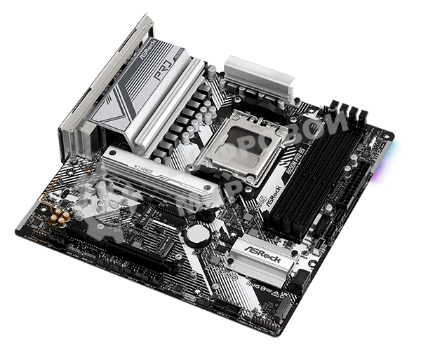 Материнская плата ASRock B650M PRO RS, AM5, AMD B650, 4xDDR5, 4xSATA, 3xM.2, 1xPCIe 4.0 x16, 1xPCIe 3.0 x4, 1xDP, 1xHDMI, 1x2.5Gb LAN, 1xUSB-C 10Gbps, 1xUSB-A 10Gbps, 2xUSB-A 5Gbps, 4xUSB-A 2.0, 3x3.5 мм, 7.1, mATX
