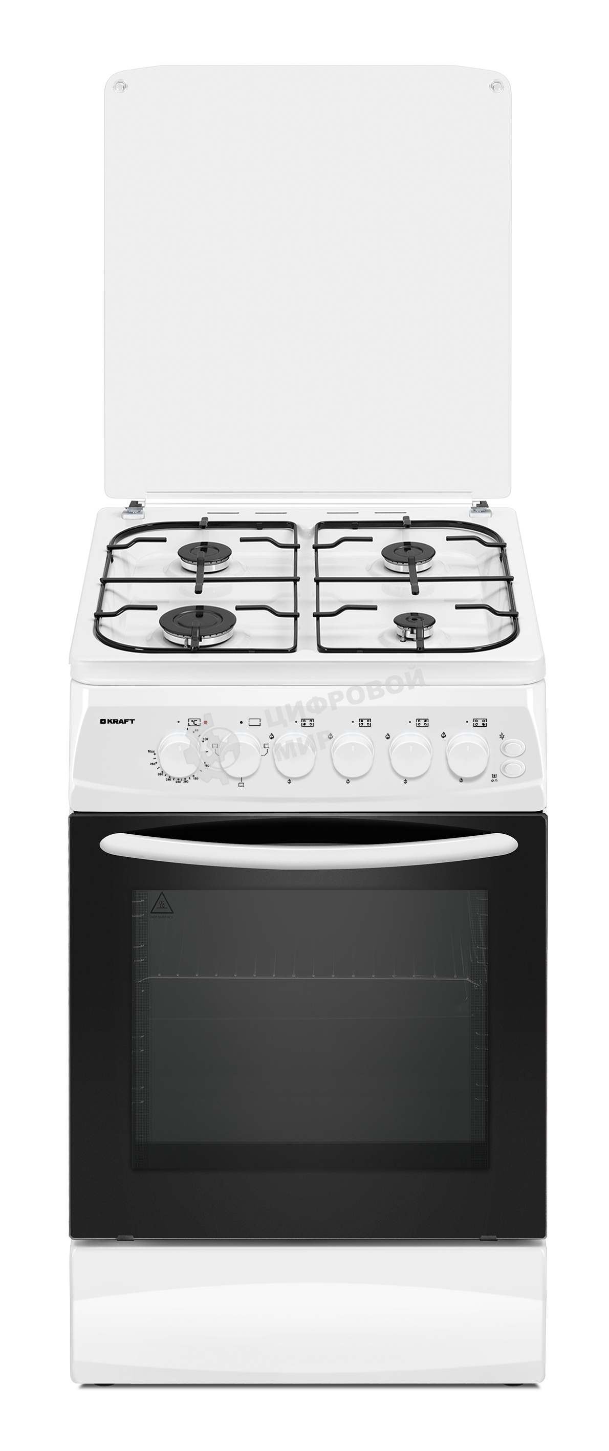 Газовая плита Kraft KF-FSK5407AEW