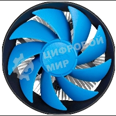 Кулер для процессора DEEPCOOL GAMMA ARCHER V2 синий, 120 мм, алюминий, 1600 об/мин, 26.1 дБ, 3 pin, 95 Вт, 65.5 мм