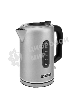 Чайник электрический Polaris PWK-1729СA стальной, 1.7 л, 2200 Вт