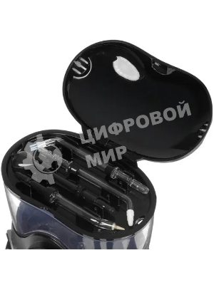 Ирригатор Waterpik WF-112EU черный, от сети, 600 мл, 10 режимов
