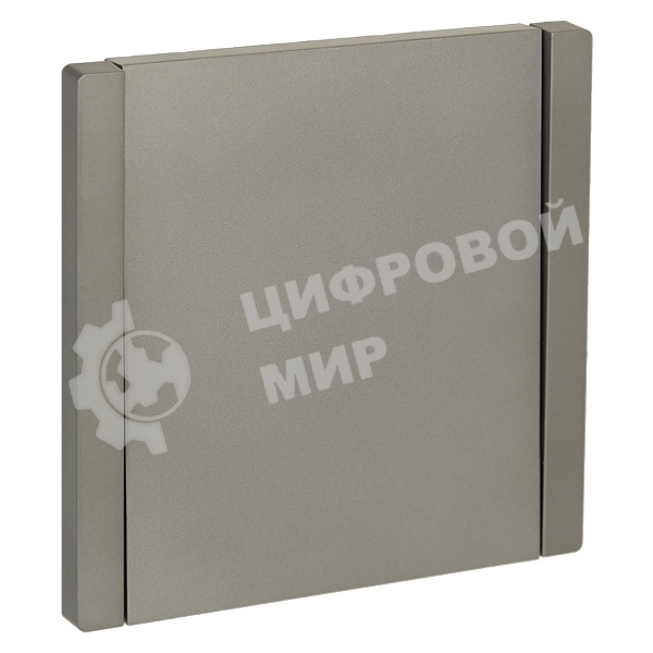 Выключатель IEK FORTE&PIANO FP503 1-кл проходной 10А сталь