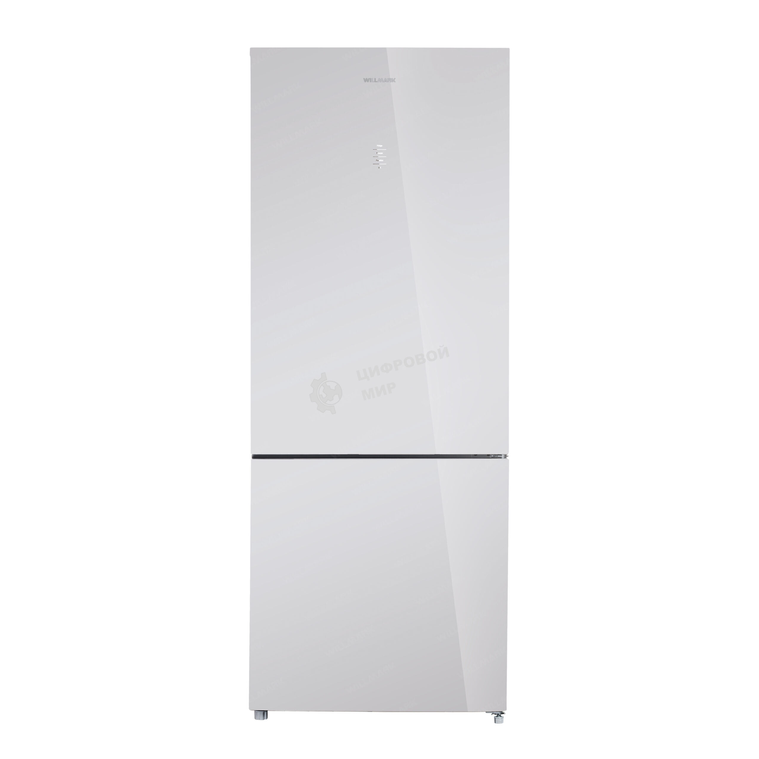Холодильник Willmark RFN-652DIGW белый двухкамерный 324/121л морозилка снизу, No Frost
