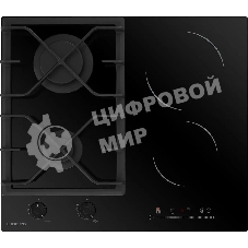 Комбинированная варочная панель HIBERG VM 6021 B независимая, черный