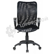 Кресло компьютерное Бюрократ Ch-599AXSN спинка сетка черный, сиденье черный TW-11