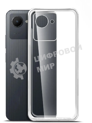 Чехол (клип-кейс) BoraSCO для Realme C30/C30s 71372 прозрачный