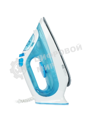 Утюг Braun SI3053BL голубой/белый, 2400 Вт, 45 г/мин, 170 г/мин, 270 мл