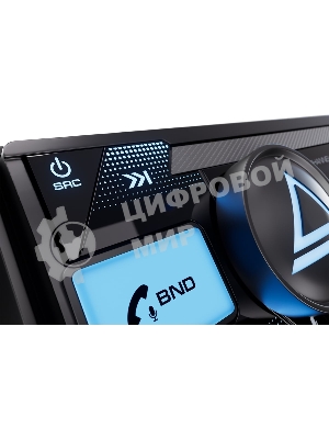 Автомагнитола AURA STORM-866DSP, 1 DIN, Bluetooth, USB Type-A, AUX, пульт ДУ