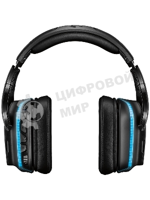 Гарнитура Logitech G935 чёрный, беспроводная + проводная, 2.4 ГГц/3.5 мм, до 12 ч, DTS 7.1 Surround, LIGHTSYNC RGB