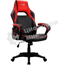 Кресло Aerocool AC40C AIR чёрный, экокожа, 150 кг, механизм качания