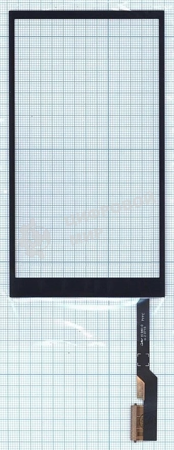 Сенсорное стекло (тачскрин) для HTC One M9+, черное