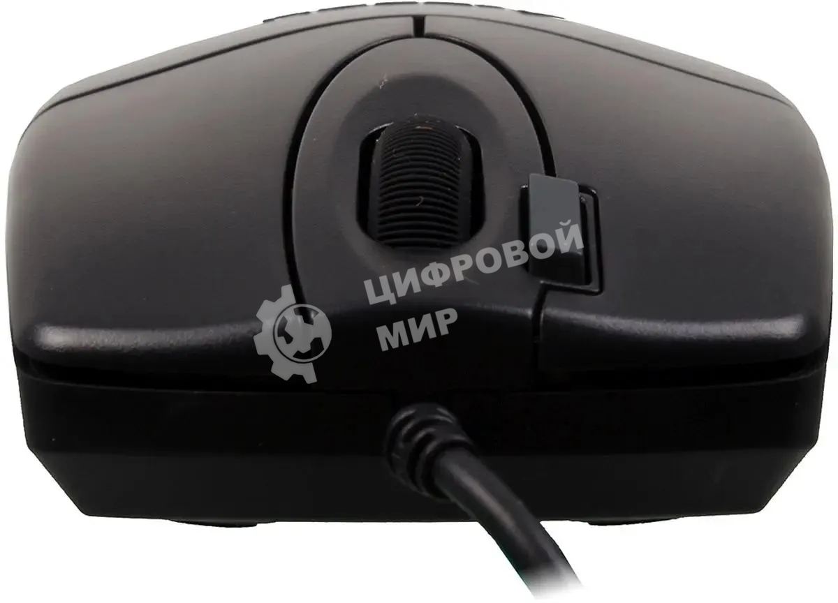 Мышь проводная A4Tech OP-620DS черный, 1000 dpi, USB, кнопки - 4