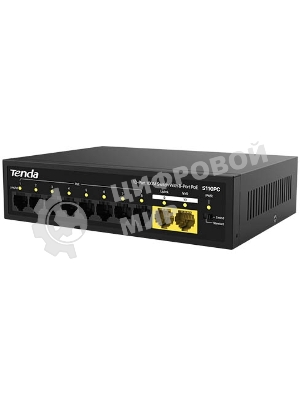 Коммутатор Tenda S110PC 10PORT 10/100M