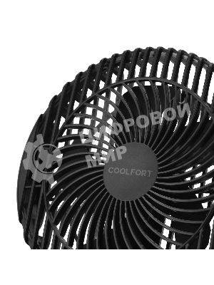 Вентилятор настольный Coolfort CF-2000 скоростей:3 черный