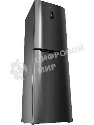 Холодильник Atlant ХМ-4623-159-ND черный металлик двухкамерный 187/125л морозилка снизу, No Frost