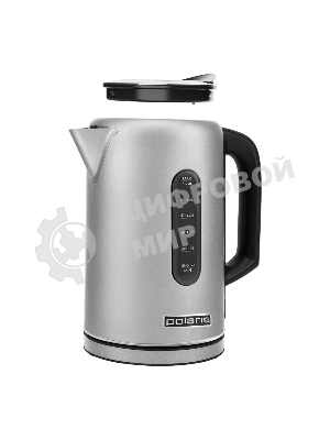 Чайник электрический Polaris PWK-1729СA стальной, 1.7 л, 2200 Вт