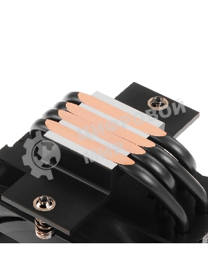 Кулер для процессора Ocypus Gamma A40 BK Gamma-A40-BK1NNWN00X-GL черный 100мм алюминий+медь 29,5db 4-pin 200W 133мм