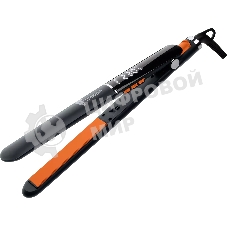 Выпрямитель для волос Leonord LE-1205 черный/оранжевый, 23 мм, 230 °C, 10 режимов